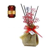 Aşk-I Sermest Toptan Ölümsüz "Aşk" Hasır Serisi Mandalina Kokulu 200 Ml Küp Şişe Bambu Çubuklu Ortam Kokusu Reed Diffuser Oda Kokusu 5 Adet