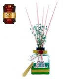 Aşk-I Sermest Toptan Ölümsüz Aşk Meyve Serisi Limon Kokulu 5 X 120 Ml Küp Şişe Bambu Çubuklu Ortam Kokusu Reed Diffuser Oda Kokusu