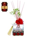 Aşk-I Sermest Toptan Ölümsüz Aşk Meyve Serisi Limon Kokulu 5 X 200 Ml Küp Şişe Bambu Çubuklu Ortam Kokusu Reed Diffuser Oda Kokusu