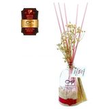 Aşk-I Sermest Toptan Ölümsüz Aşk Meyve Serisi Mandalina Kokulu 5 X 100 Ml Oval Şişe Bambu Çubuklu Ortam Kokusu Reed Diffuser Oda Kokusu