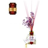 Aşk-I Sermest Toptan Ölümsüz Aşk Meyve Serisi Mango Kokulu 10 X 60 Ml Küp Şişe Bambu Çubuklu Ortam Kokusu Reed Diffuser Oda Kokusu