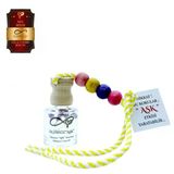 Aşk-I Sermest Toptan Ölümsüz Aşk Mix Serisi Gül & Yasemin Kokulu 5 X 8 Ml Silindir Şişe Oto Kokusu