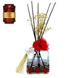 Aşk-I Sermest Toptan Ölümsüz Aşk Mix Serisi Hindistan Cevizi & Yasemin 5 X 200 Ml Küp Şişe Bambu Çubuklu Ortam Kokusu Reed Diffuser Oda Kokus
