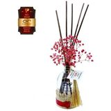 Aşk-I Sermest Toptan Ölümsüz Aşk Mix Serisi Mango & Kavun Kokulu 10 X 100 Ml Oval Şişe Bambu Çubuklu Ortam Kokusu Reed Diffuser Oda Kokusu