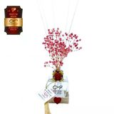 Aşk-I Sermest Toptan Ölümsüz Aşk Parfüm Serisi Burberryy Kokulu 5 X 60 Ml Küp Şişe Bambu Çubuklu Ortam Kokusu Reed Diffuser Oda Kokusu