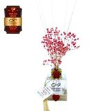 Aşk-I Sermest Toptan Ölümsüz Aşk Parfüm Serisi İnvictuss Kokulu 5 X 60 Ml Küp Şişe Bambu Çubuklu Ortam Kokusu Reed Diffuser Oda Kokusu