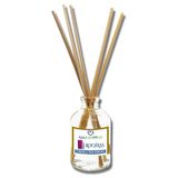 Aşk-I Sermest Toptan Rochass Çiçek Aromalı Bambu Çubuklu Oda Kokusu Reed Diffuser Ortam Kokusu Parfüm, Oval Şişe, 50 Ml , 5 Adet