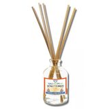 Aşk-I Sermest Toptan Şems-İ Tebrizi Çiçek Aromalı Bambu Çubuklu Oda Kokusu Reed Diffuser Ortam Kokusu Parfüm, Oval Şişe, 50 Ml , 5 Ad