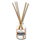 Aşk-I Sermest Toptan Şimal Cennet Çiçek Aromalı Bambu Çubuklu Oda Kokusu Reed Diffuser Ortam Kokusu Parfüm, Oval Şişe, 50 Ml , 5 Adet