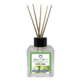 Aşk-I Sermest Toptan Vanilya&Tarçın Aromalı Bambu Çubuklu Oda Kokusu Reed Diffuser Ortam Kokusu Parfüm, Küp Şişe, 200 Ml, 5 Adet