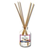 Aşk-I Sermest Toptan Vanilya&Tarçın Aromalı Bambu Çubuklu Oda Kokusu Reed Diffuser Ortam Kokusu Parfüm, Oval Şişe, 100 Ml, 10 Adet