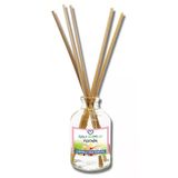 Aşk-I Sermest Toptan Yasemin Aromalı Bambu Çubuklu Oda Kokusu Reed Diffuser Ortam Kokusu Parfüm, Oval Şişe, 100 Ml, 5 Adet