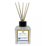 Aşk-I Sermest Toptan Yeşil Elma Aromalı Bambu Çubuklu Oda Kokusu Reed Diffuser Ortam Kokusu Parfüm, Küp Şişe, 120 Ml, 10 Adet
