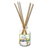 Aşk-I Sermest Toptan Yeşil Elma&Tarçın Aromalı Bambu Çubuklu Oda Kokusu Reed Diffuser Ortam Kokusu Parfüm, Oval Şişe, 100 Ml, 10 Adet