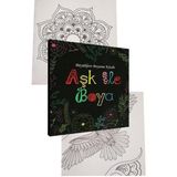 Aşk Ile Boya Büyüklere Boyama Kitabı 1 Adet Ema Boyama Kitabı Büyükler Için Mandala Yaratıcı Boyama - Standart