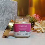 Aşk-In Büyüsü Esanslı Doğal Soy Wax Kavanoz Mum | Premium Seri