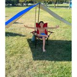Askamp Mavi Araç Yan Tente, Gölgelik, Araç Branda, Su Geçirmez Kumaş, Katlanır, Piknik, Plaj Çadırı