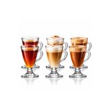 Aşkana 6’Lı Cam Ayaklı Bardak Seti,130 Ml,Çay,Kahve,Türk Kahvesi,Espresso Bardağı,Cam Kupa Seti