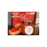 Aşkana Acuka 300G X 4 Adet - Karadeniz Usulü Ev Yapımı Katkısız Cevizli Kahvaltılık Sos Ekonomik Paket