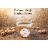 Aşkana Doğal Haşhaş Ezmesi 400g - Katkısız Hakiki Çift Çekim Sürülebilir Yöresel Lezzet - 400 gr