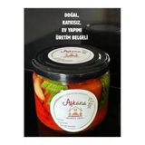 Aşkana Közlenmiş Kapya Biber 300G - Ev Yapımı Katkısız Hakiki Köz Ateşi Paprika Biber Konservesi