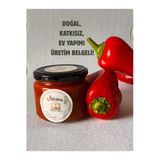 Aşkana Lutenitsa- Doğal, Katkısız, Ev Yapımı Ve Üretim Belgeli Balkan Sosu, Kahvaltılık Sos-300 Grx1 Adet