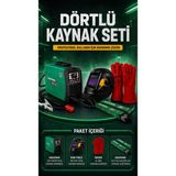 Askaynak 205 Super Plus Inverter Kaynak Makinesi + Ikon Tools Kaynak Maskesi + Eldiven + As R-143 Elektrod – Dörtlü Kaynak Seti