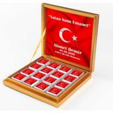 Asker Çikolatası 32 Adet Madlen Çikolata Gold Kutu
