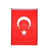 Asker Dünyası Alpaka Türk Bayrağı 30 x 45 cm