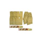 Asker Kolisi 6'Lı Askeri İç Çamaşır Seti - Acemi Ve Bedelli Giyim Seti - Asker Malzemeleri, 2XL, ASKGIY006, Haki, Erkek