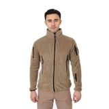 Asker Marketi Bej Taktik Polar Hırka - Askeri Outdoor Polar L