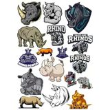 Asker Sticker Set-2 13 Parça Telefon, Tablet, Defter, Laptop Sticker