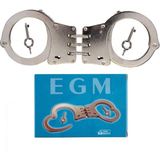 Asker Vadisi Menteşeli Polis Kelepçesi Egm - Standart - Gümüş - Gri