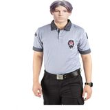 Asker Vadisi Özel Güvenlik Pantolonu Fosforlu Kargo Cepli + Özel Güvenlik Tişörtü Yazlık - XL - Antrasit - Siyah