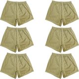 Askeri Boxer, Askeri Paçalı Don 6'lı Paket - XL - Haki