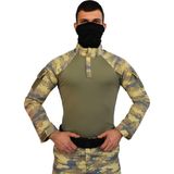 Askeri Kamuflaj Combat Tişört Havacı Nano Kombat