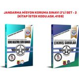 Askeri Sınav Kitapları Jandarma Misyon Koruma Sınavına Hazırlık Kitapları 2’li Set (2)