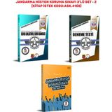 Askeri Sınav Kitapları Jandarma Misyon Koruma Sınavına Hazırlık Kitapları 3’lü Set (2)