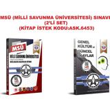Askeri Sınav Kitapları Msü Hazırlık Kitapları (2'li Set)