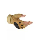 Askeri Tactical Kesik Destekli Pilot Eldiven Kum Karışık Xl