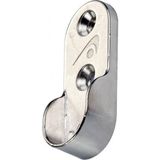 ASKI BORUSU FLANŞI OVAL 15MM - ÇİFT VİDALI, KROM PARLAK YÜZEY - OVAL 15 MM ASKI FLANŞI