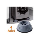 Askıcı Beyaz Eşya Altlığı Ayağı 4 Adet Çamaşır Bulaşık Makinası Yükseltici Titreşim Önleyici