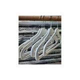 Askıcı Beyaz Kıyafet Elbise Askısı Genç Çocuk 20 Adet Gömlek Pantolon Askı 35Cm (5-18 Yas Aralığı)