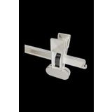 Askıcı Etek Pantolon Askısı, Mandallı Askı, Beyaz 38 cm aa-em38byz20