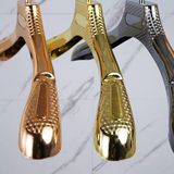 Askıcı Gold Renk Kaplama Ceket Elbise Tişört Askısı 10 Adet - Altın