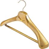 Askıcı Gold Takım Ceket Askısı 5 Adet Lüks Askı - Altın