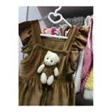 Askıcı Kalpli Bebek Elbise Askısı 24 Adet