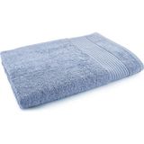 Askıcı Mavi Banyo Havlusu | 70X140 Boyutlarında %100 Pamuk Havlu - 70 x 140 cm - Açık Mavi