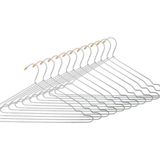 Askıcı Metal Elbise Askısı 12 Adet Kıyafet Askısı Pantolon Askısı Tel Askı