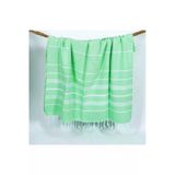 Askıcı Peştemal Banyo Ve Plaj Havlusu , %100 Pamuk , Xxl 100X180cm Yeşil